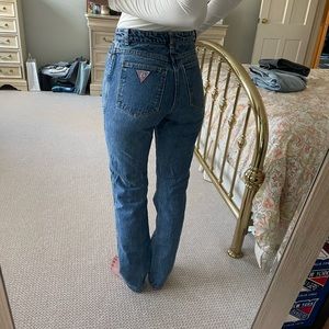 Vintage 90s style straight leg Guess jeans